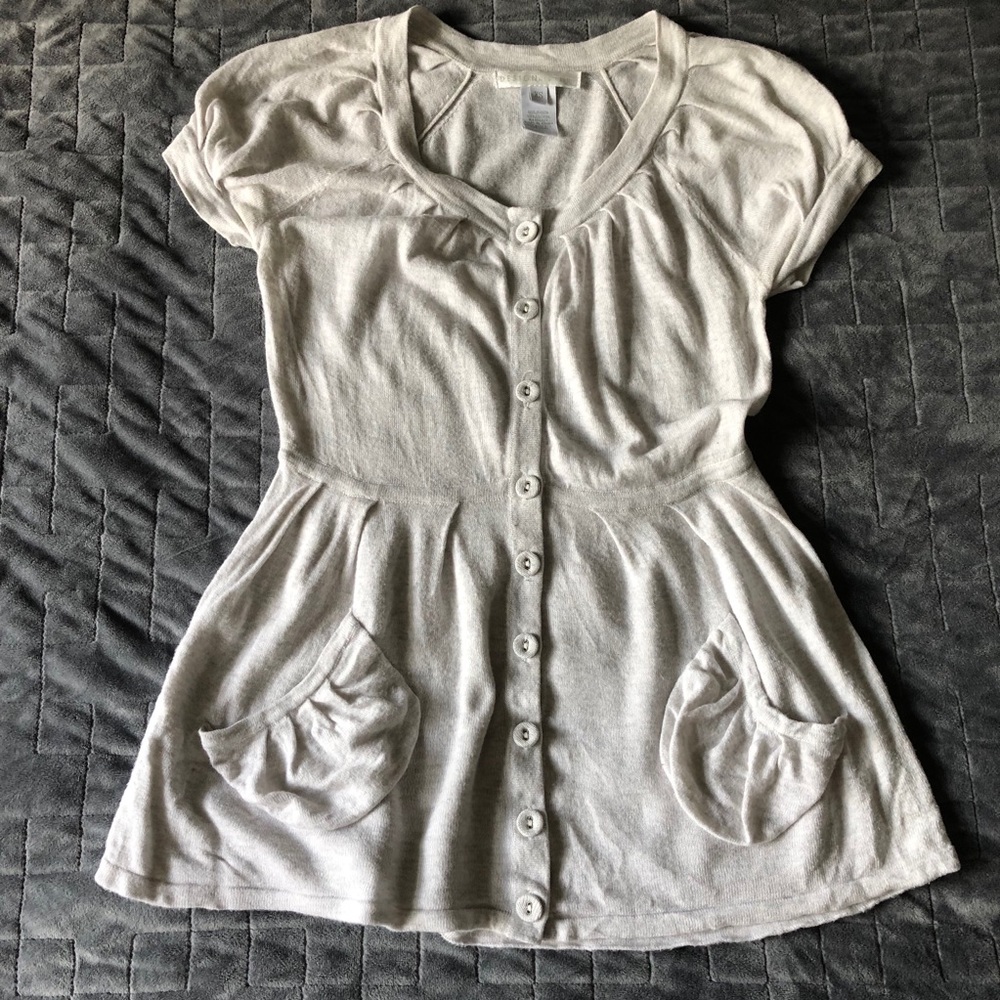 Design History cotton sweater with pockets